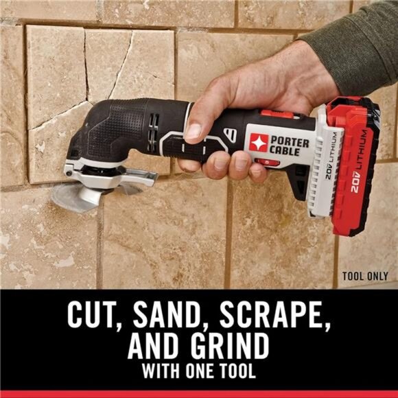 20V MAX* Oscillating Tool with 11-Piece Accessories, Tool Only (PCC710B) - Picture 6 of 7